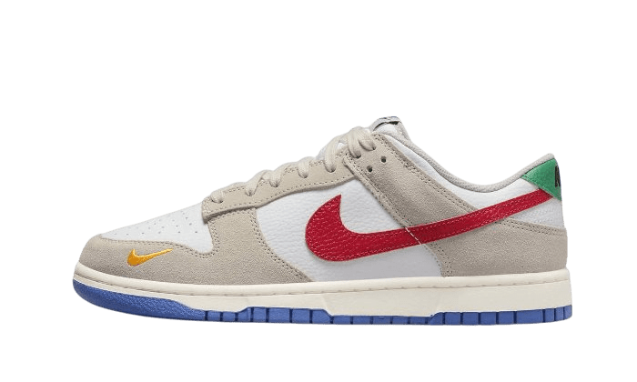 Nike Dunk Low Light Iron Ore Red Blue - DV3497 - 001 - Men's and Women's Sneakers > Sneakers > Nike Dunk > Low - Top Sneakers