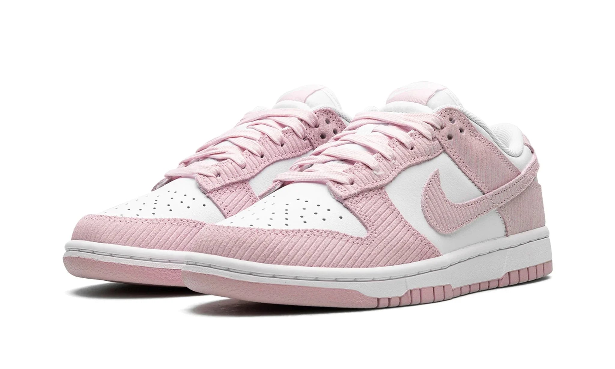 Nike Dunk Low "PINK CORDUROY" (W) - FN7167-100 - Sneakers