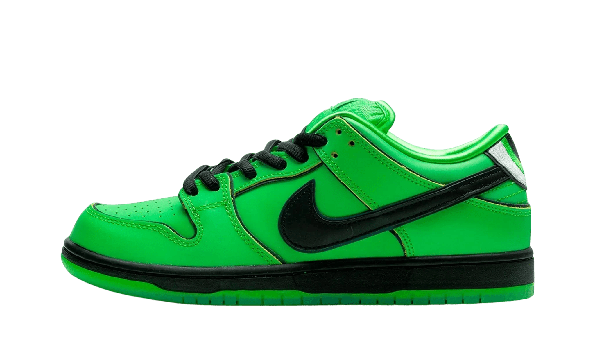 Nike Dunk Low SB "Powerpuff Girls Buttercup" - FZ8319 - 300 - Men's and Women's Sneakers > Sneakers > Nike Dunk > Low - Top Sneakers