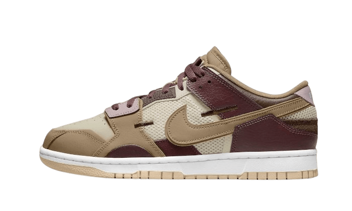 Nike Dunk Low Scrap Latte - DH7450 - 100 - Men's and Women's Sneakers > Sneakers > Nike Dunk > Low - Top Sneakers
