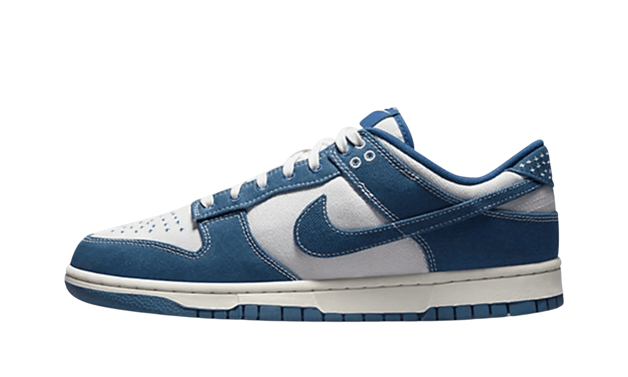 Nike Dunk Low "Shashiko - Industrial blue" - DV0834 - 101 - Men's and Women's Sneakers > Sneakers > Nike Dunk > Low - Top Sneakers
