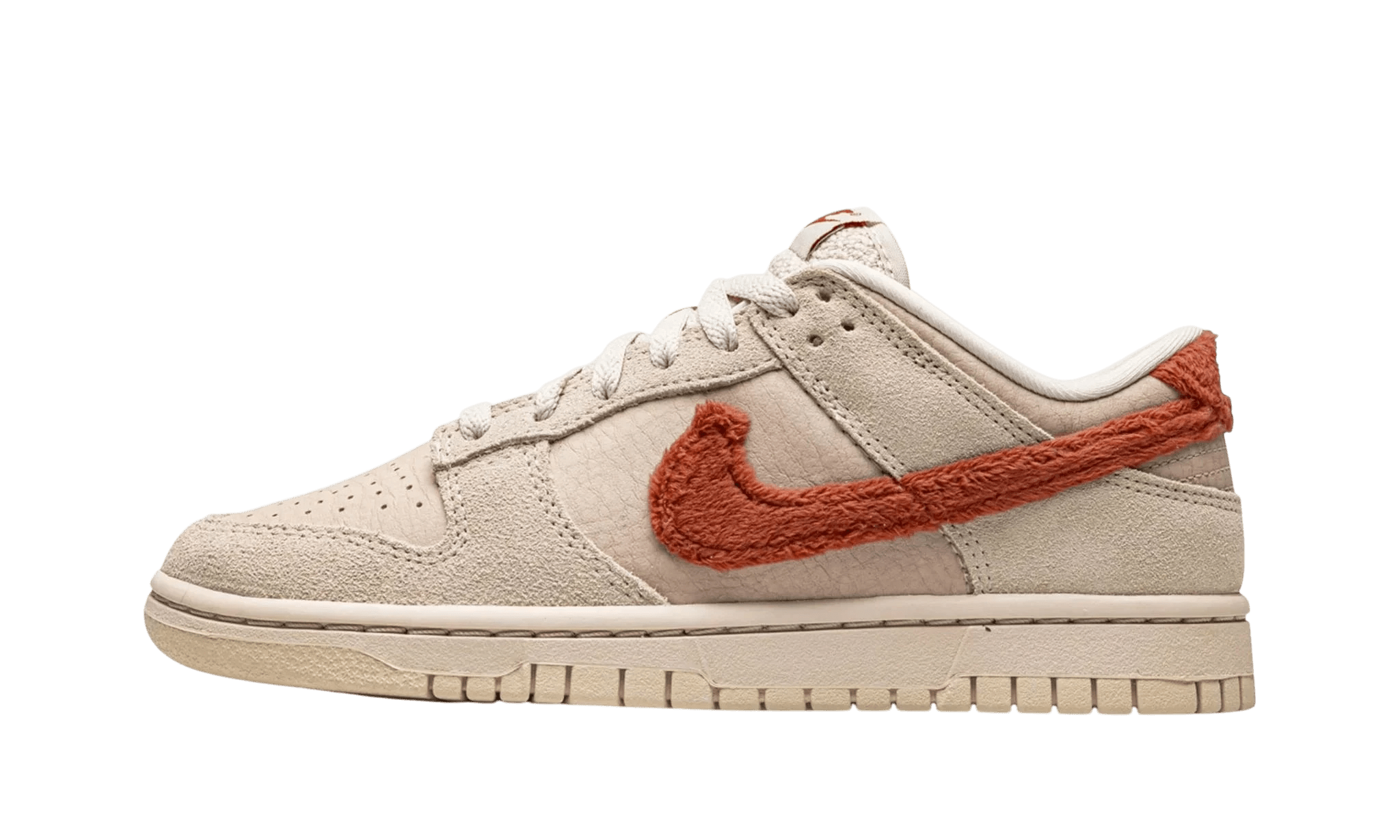 Nike Dunk Low "Terry Swoosh" (W) - DZ4706 - 200 - Men's and Women's Sneakers > Sneakers > Nike Dunk > Low - Top Sneakers
