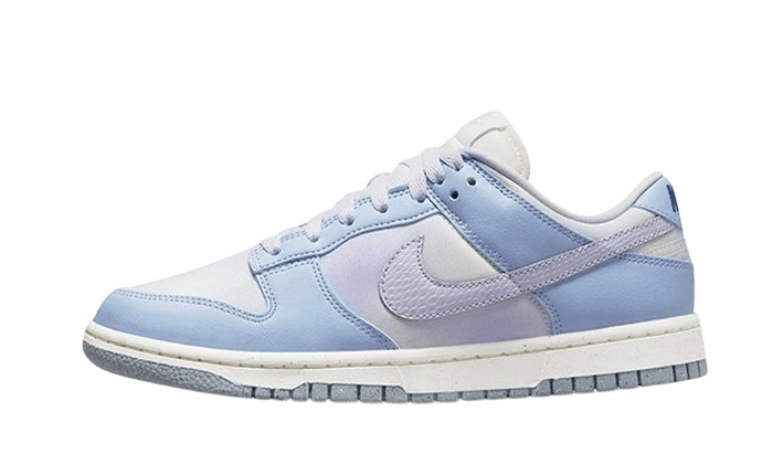 Nike Dunk Low White Blue Airbrush - FN0323 - 400 - Men's and Women's Sneakers > Sneakers > Nike Dunk > Low - Top Sneakers