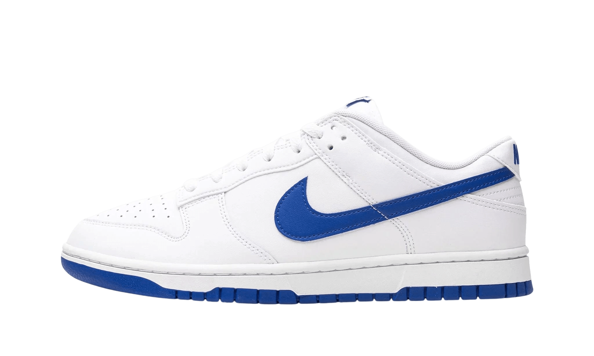 Nike Dunk Low "White Hyper Royal" - DV0831 - 104 - Men's and Women's Sneakers > Sneakers > Nike Dunk > Low - Top Sneakers