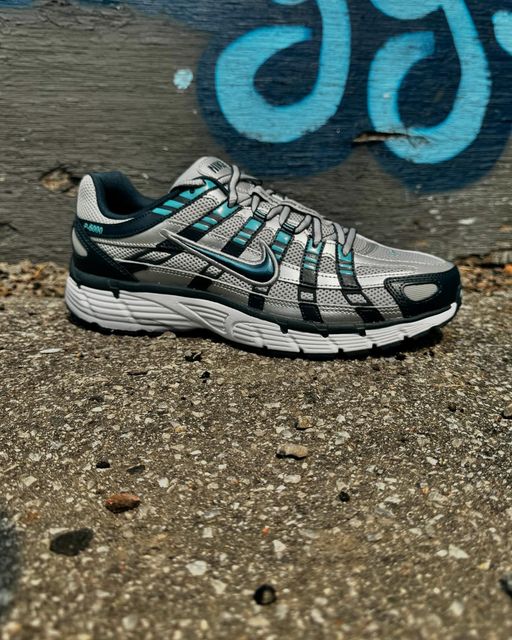 Nike P - 6000 Armory Navy Flat Silver - CD6404 - 402 - Men's and Women's Sneakers > Sneakers > P - 6000 > Low - Top Sneakers