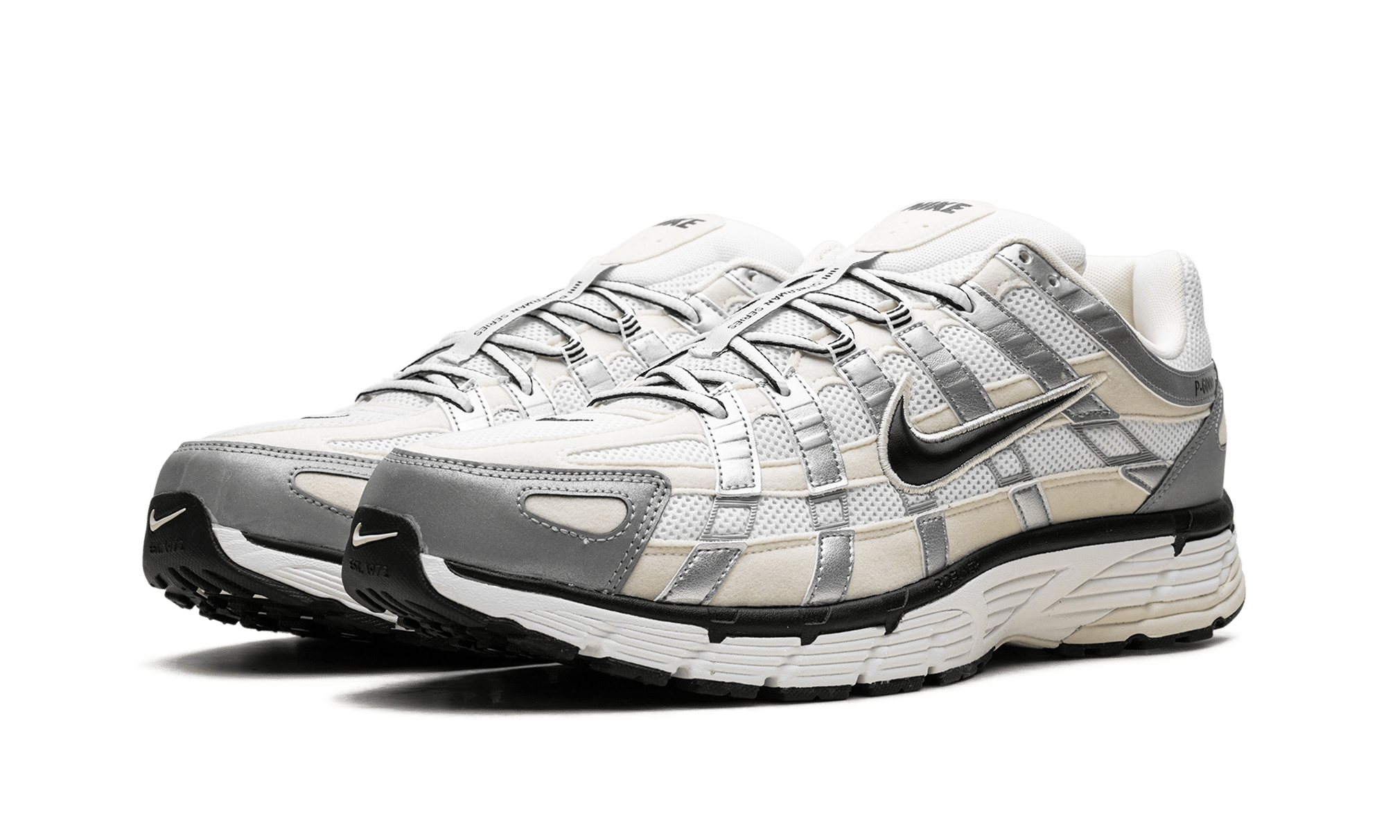 Nike P - 6000 Coconut Milk Metallic Silver - FV6603 - 100 - Men's and Women's Sneakers > Sneakers > P - 6000 > Low - Top Sneakers