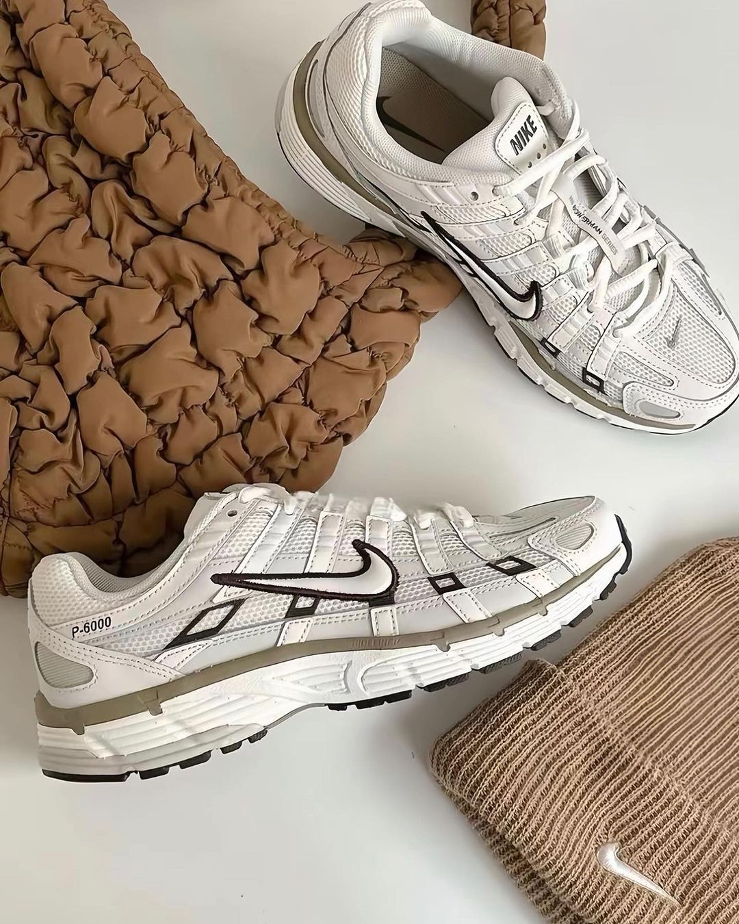 Nike P - 6000 Earth Light Bone - HF0728 - 201 - Men's and Women's Sneakers > Sneakers > P - 6000 > Low - Top Sneakers