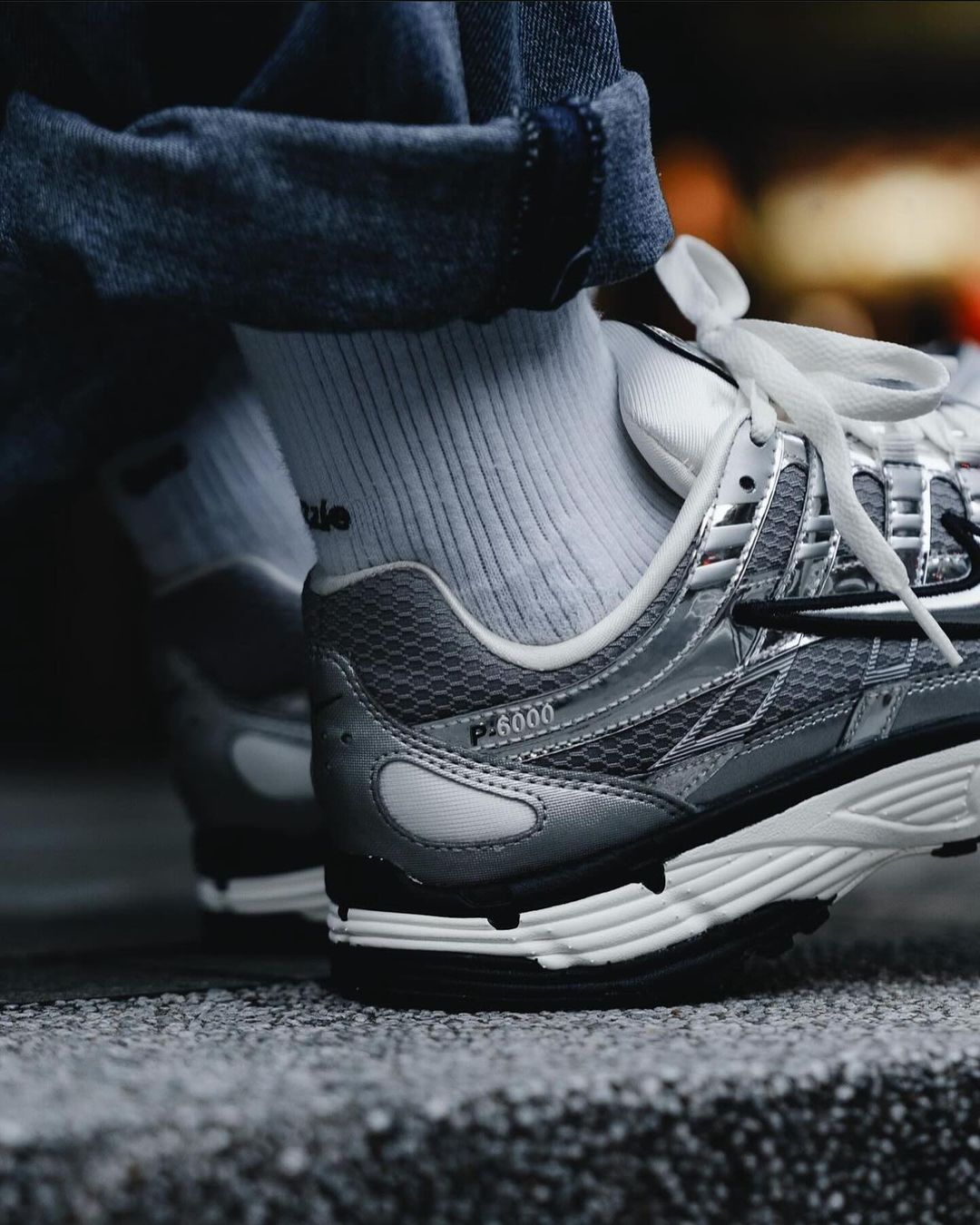 Nike P - 6000 Metallic Silver - CN0149 - 001 - Men's and Women's Sneakers > Sneakers > P - 6000 > Low - Top Sneakers