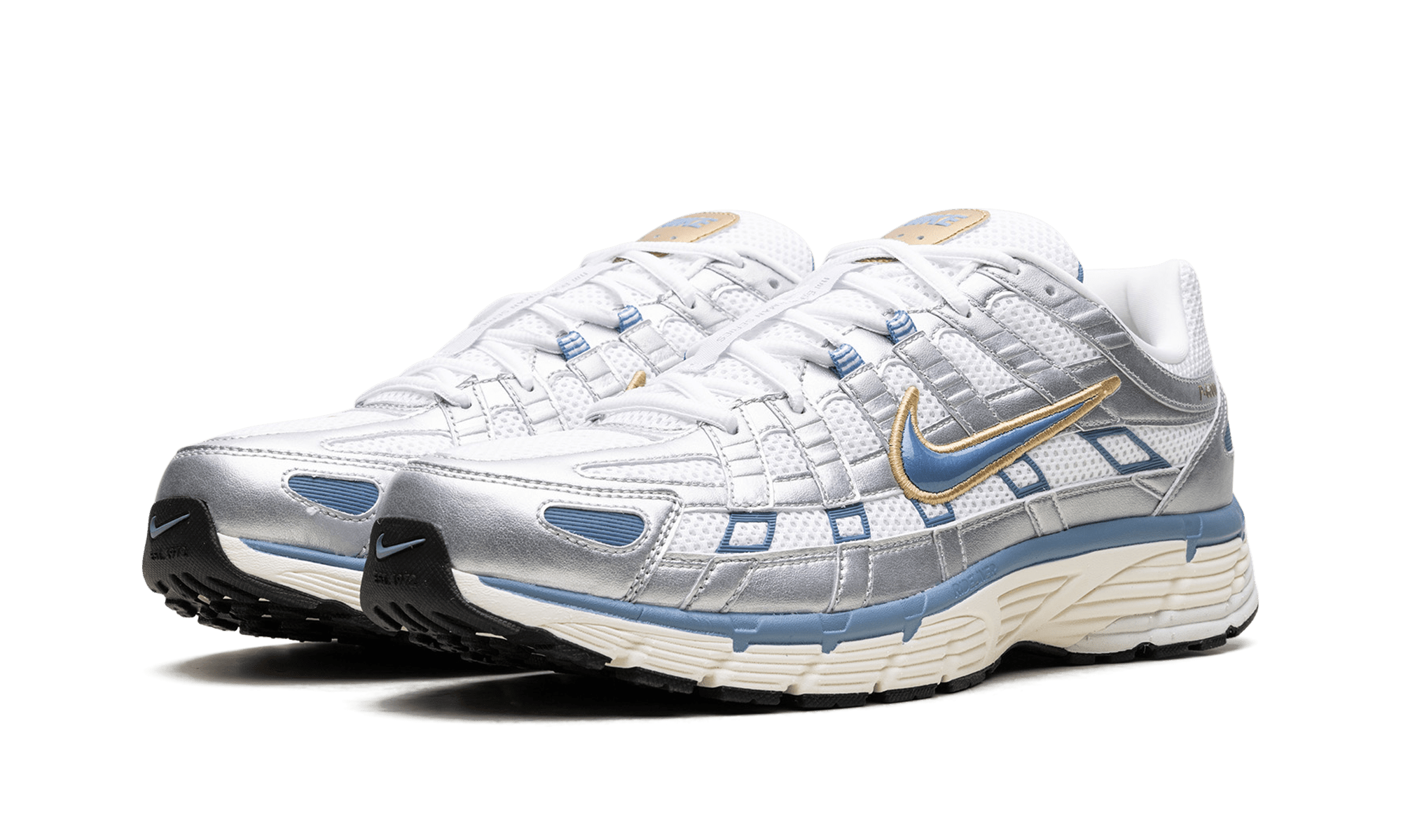 Nike P - 6000 Metallic Silver Aegean Storm - HJ7246 - 100 - Men's and Women's Sneakers > Sneakers > P - 6000 > Low - Top Sneakers