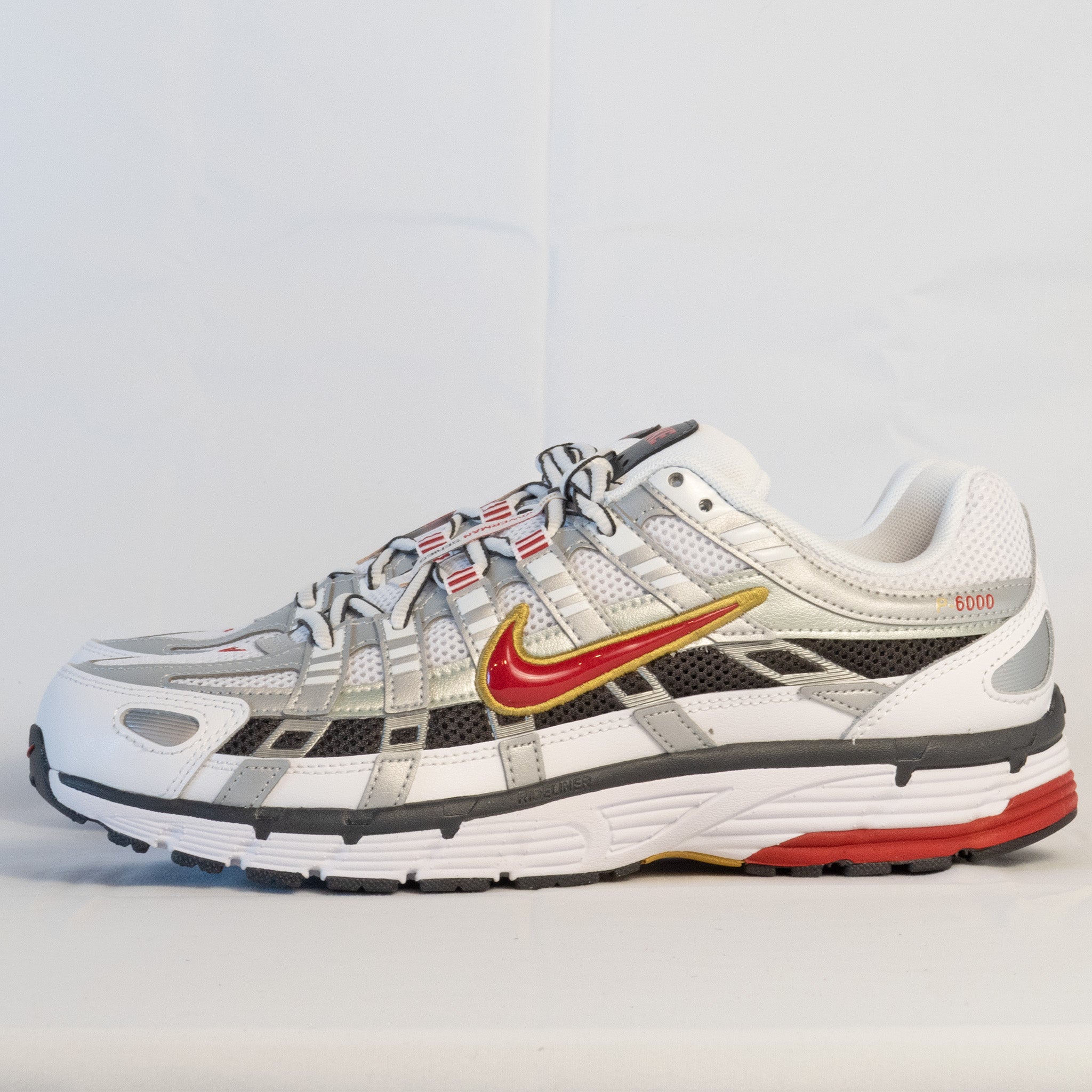 Nike P - 6000 White Gold Red - BV1021 - 101 - Men's and Women's Sneakers > Sneakers > P - 6000 > Low - Top Sneakers