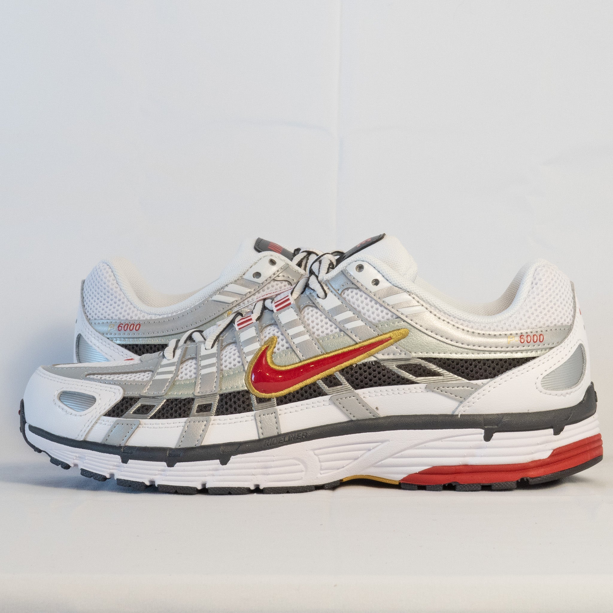 Nike P - 6000 White Gold Red - BV1021 - 101 - Men's and Women's Sneakers > Sneakers > P - 6000 > Low - Top Sneakers