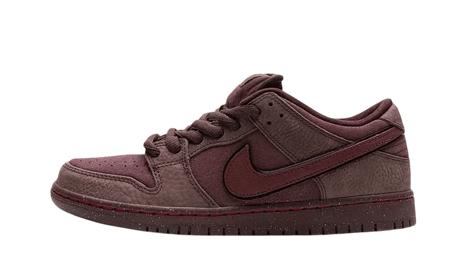 Nike SB Dunk Low City Of Love Burgundy Crush - FN0619 - 600 - Men's and Women's Sneakers > Sneakers > Nike Dunk > Low - Top Sneakers