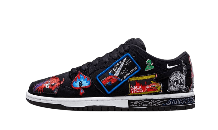 Nike SB Dunk Low Neckface - DQ4488 - 001 - Men's and Women's Sneakers > Sneakers > Nike Dunk > Low - Top Sneakers