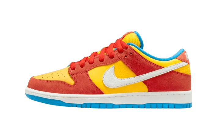 Nike SB Dunk Low Pro Habanero Red (Bart Simpson) - BQ6817 - 602 - Men's and Women's Sneakers > Sneakers > Nike Dunk > Low - Top Sneakers