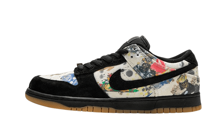 Nike SB Dunk Low Supreme Rammellzee - FD8778 - 001 - Men's and Women's Sneakers > Sneakers > Nike Dunk > Low - Top Sneakers
