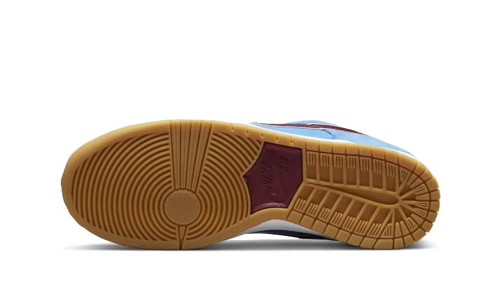 Nike SB Dunk Low Valour Blue Team Maroon - DQ4040 - 400 - sneakers