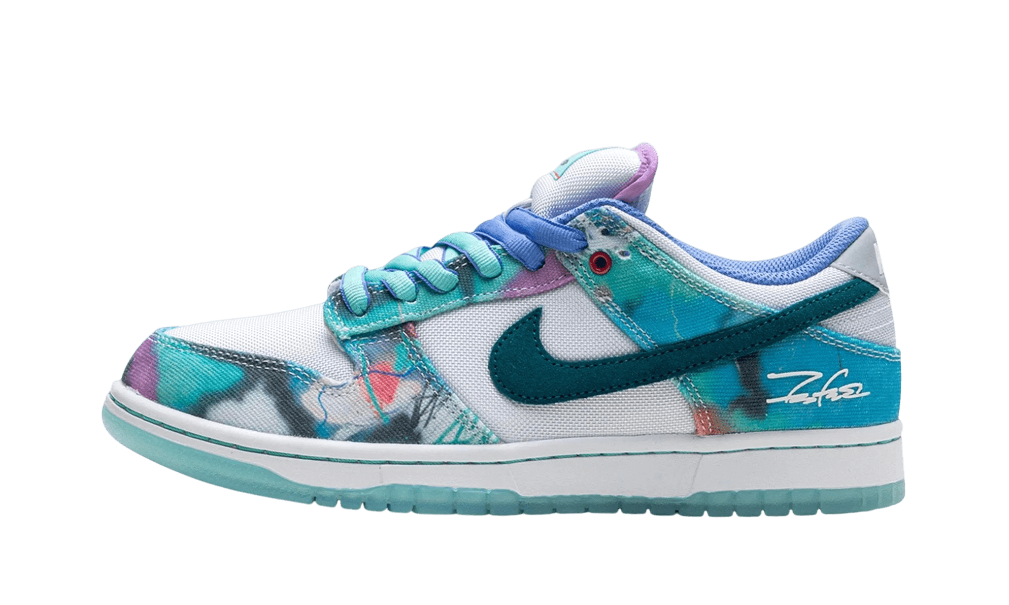 Nike SB Dunk Low x Futura Bleached Aqua - HF6061 - 400 - Men's and Women's Sneakers > Sneakers > Nike Dunk > Low - Top Sneakers