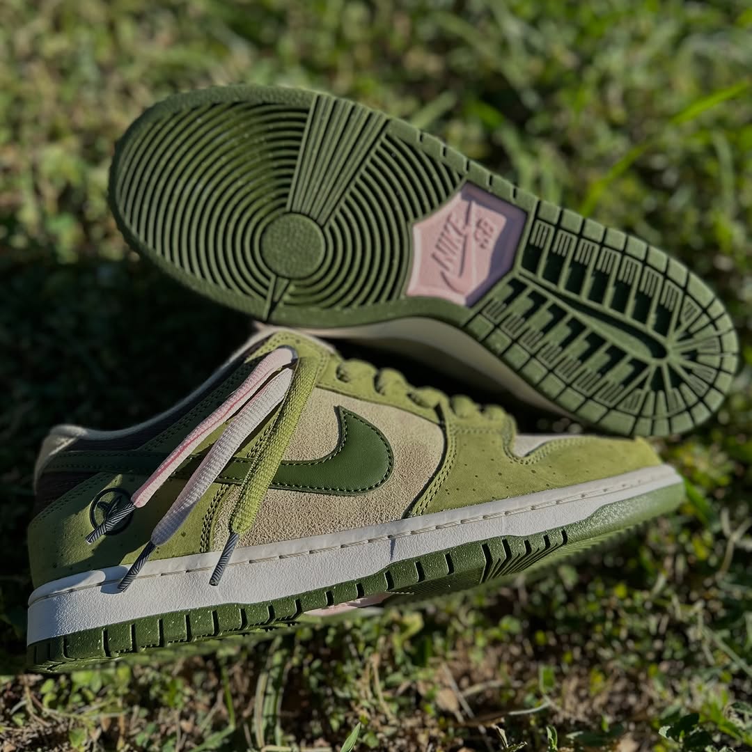 Nike SB Dunk Low Yuto Horigome Asparagus - HF8022 - 300 - Men's and Women's Sneakers > Sneakers > Nike SB Dunk > Low - Top Sneakers