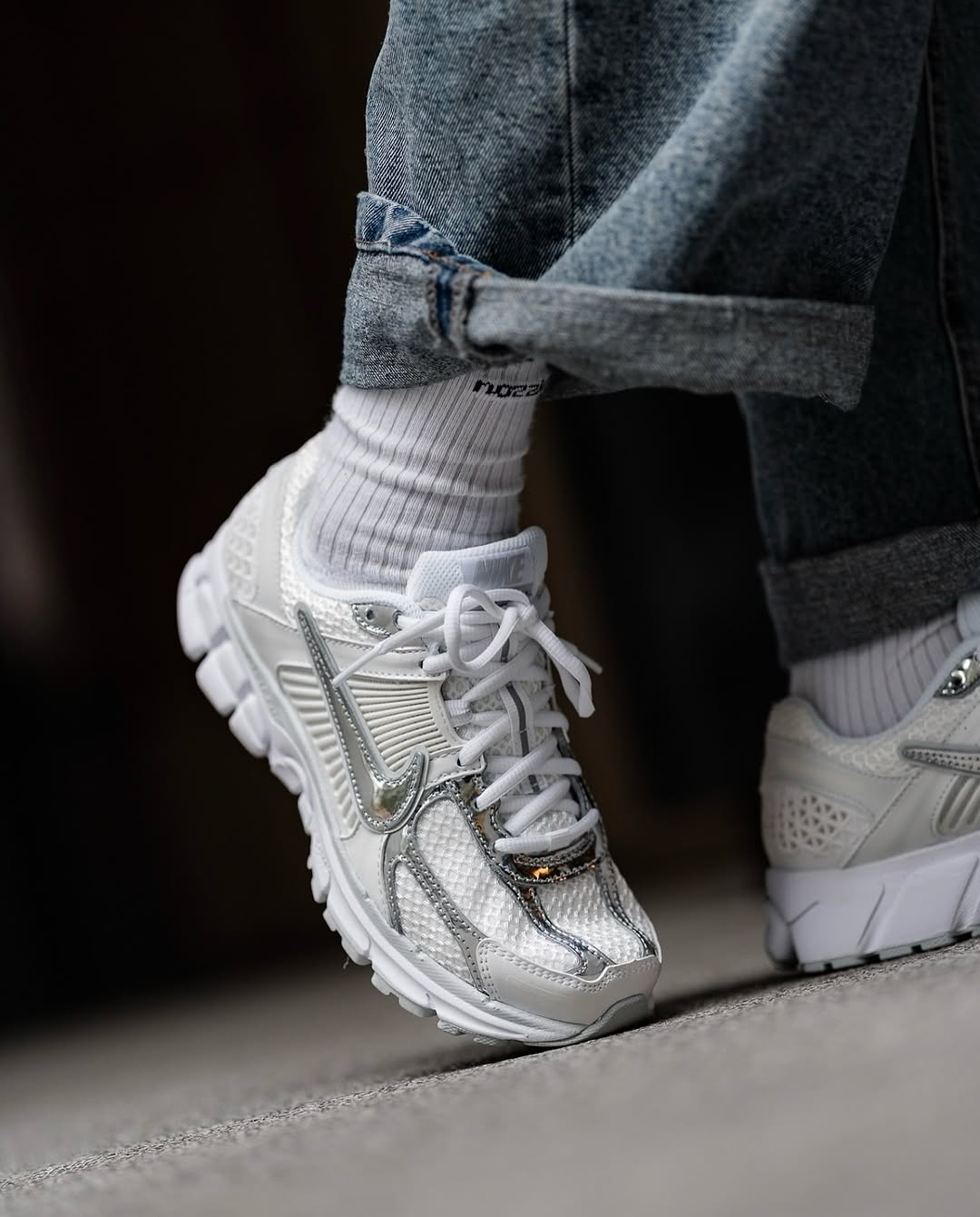 Nike Zoom Vomero 5 Chrome Toe - HF7723 - 100 - Men's and Women's Sneakers > Sneakers > Vomero 5 > Low - Top Sneakers