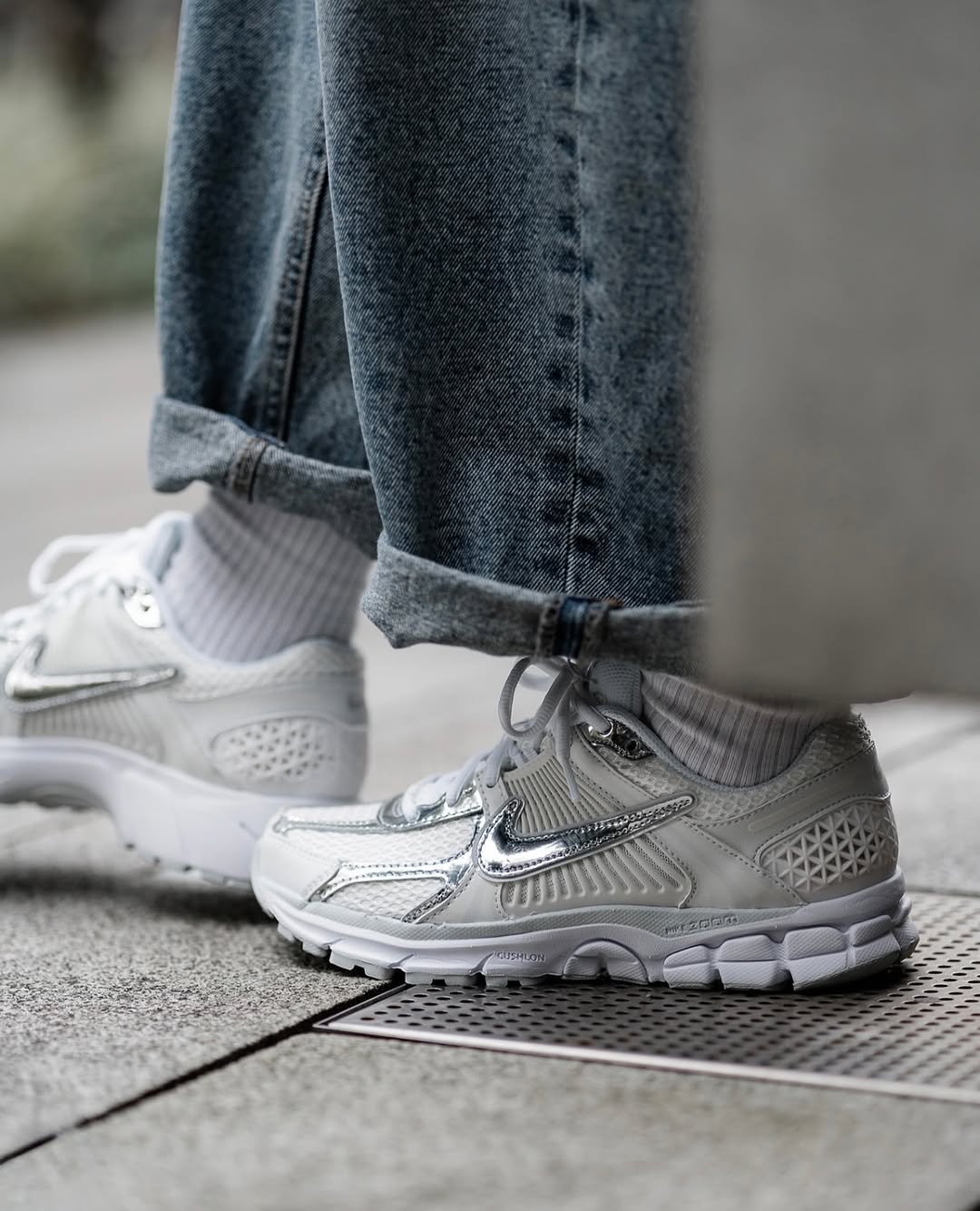 Nike Zoom Vomero 5 Chrome Toe - HF7723 - 100 - Men's and Women's Sneakers > Sneakers > Vomero 5 > Low - Top Sneakers
