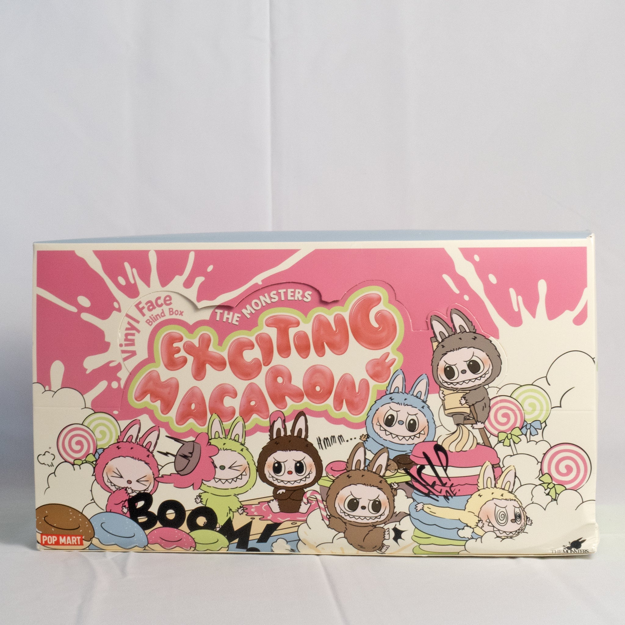 Pop Mart Labubu The Monsters Exciting Macarons Vinyl Face Blind Box - PM - PMLTME - MULTI - 1 - collectibles