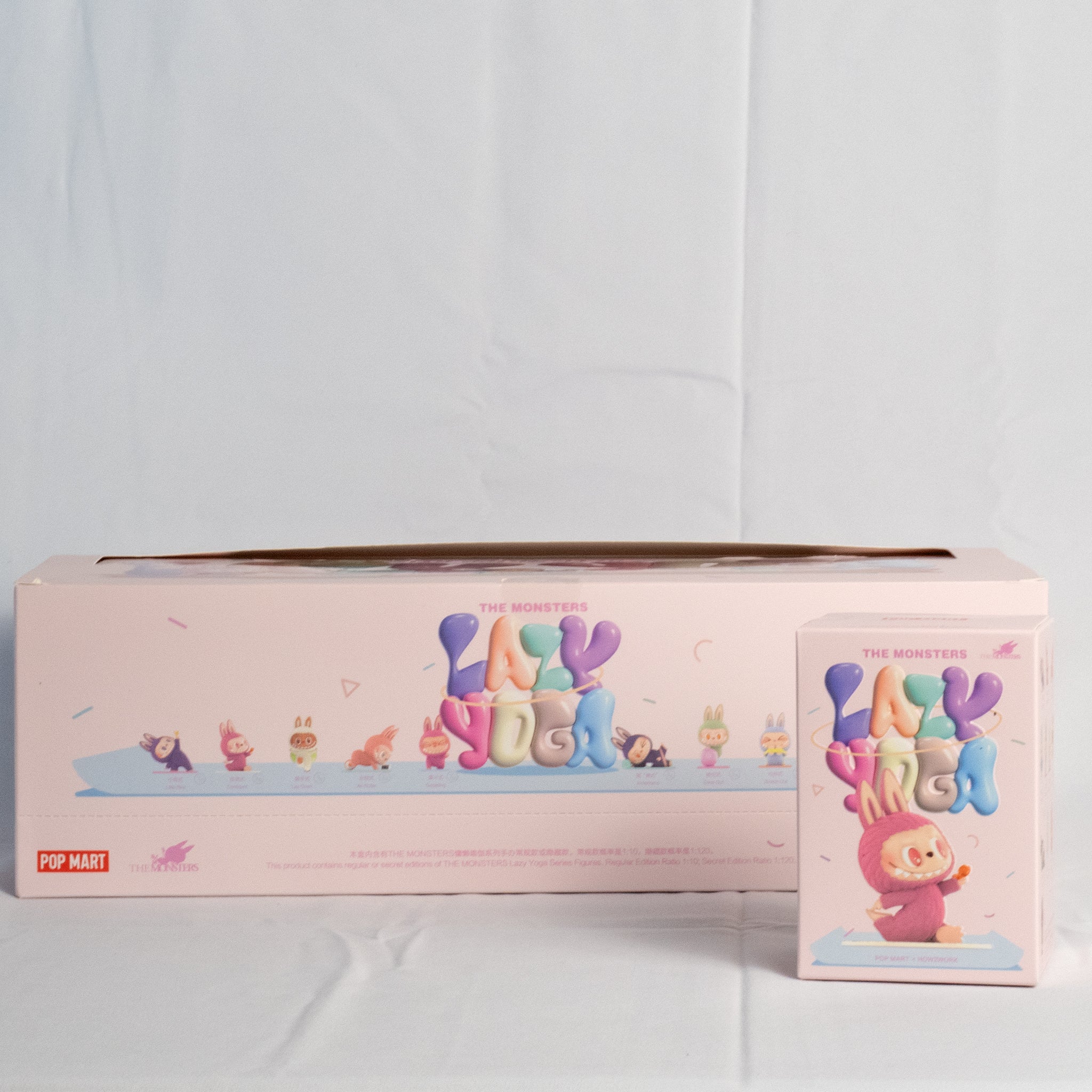 Pop Mart Labubu The Monsters Lazy Yoga Series Figures Sealed Case - PM - PMLTML - MULTI - 1 - collectibles