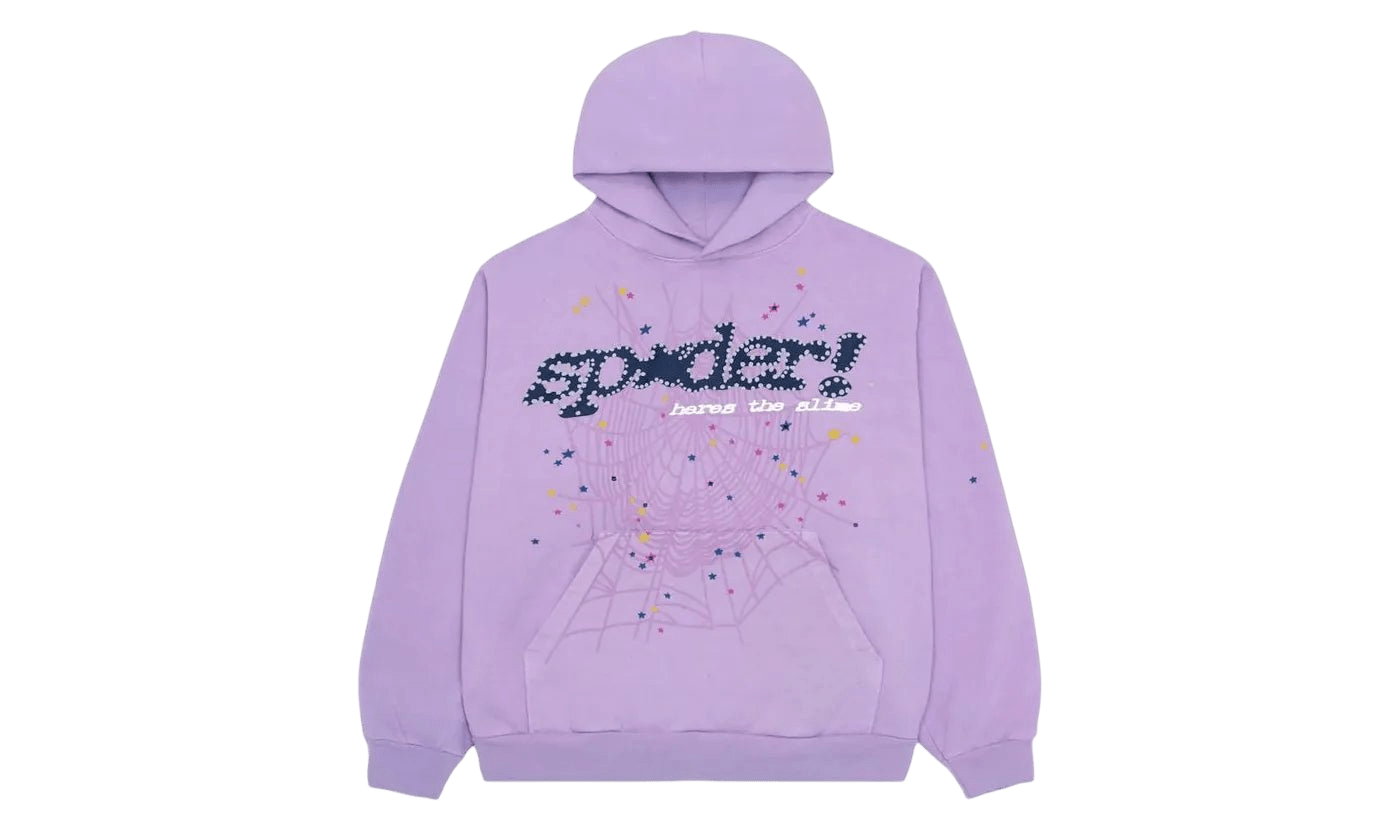 Sp 5 Der Sp5der Acai Hoodie Purple - SP5D - SPACHP - PURPLE - apparels