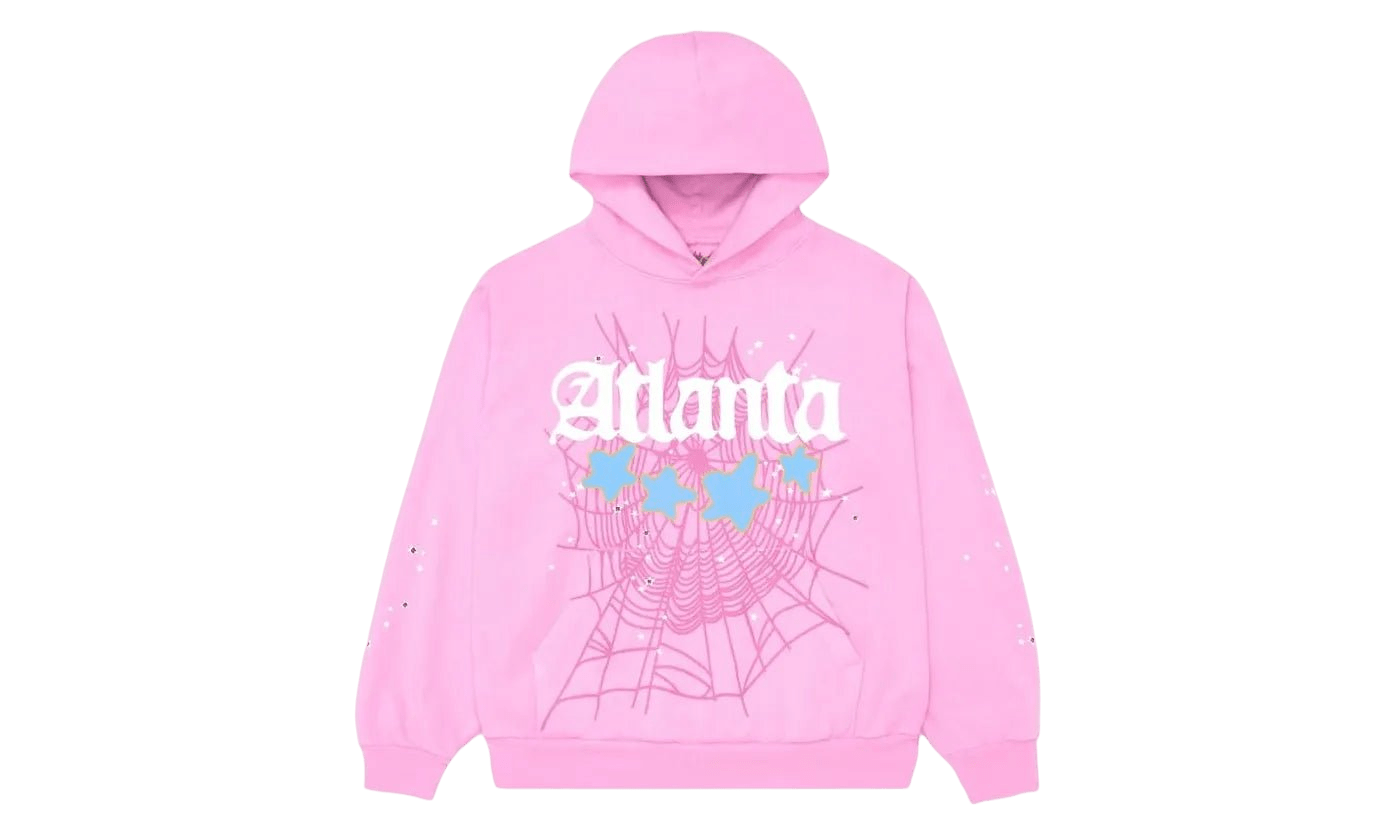 Sp 5 Der Sp5der Atlanta Hoodie Pink - S5D - SPATHP - PINK - apparels