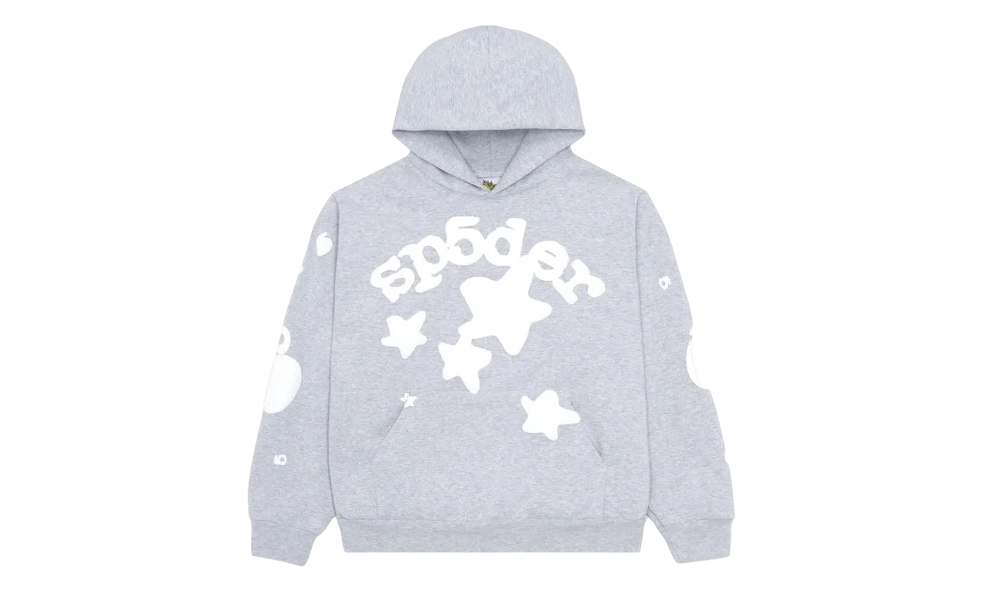 Sp 5 Der Sp5der Beluga Hoodie Heather Grey - S5D - SPBHHG - HEATHERGREY - apparels