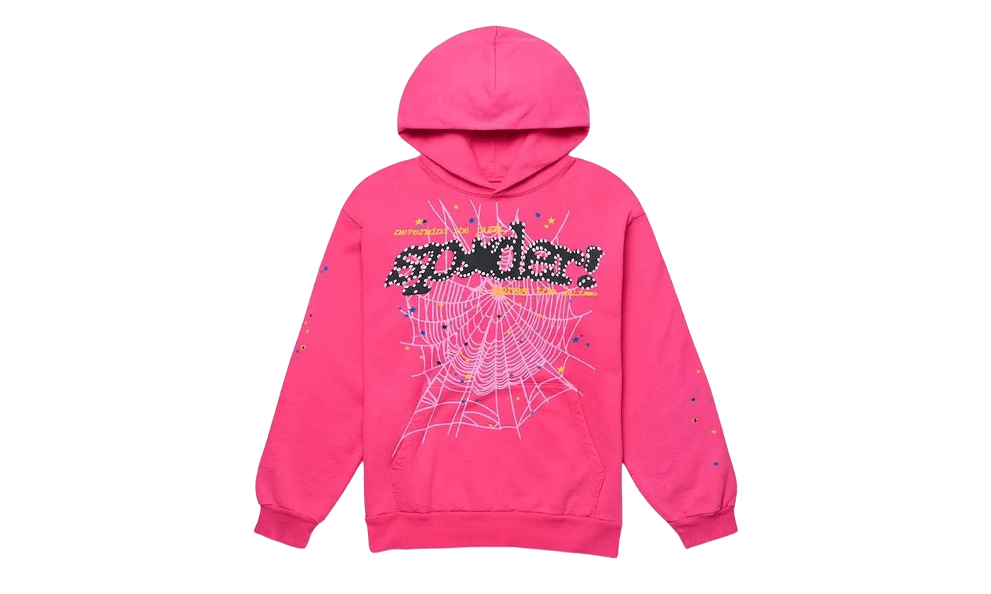 Sp 5 Der Sp5der P*NK V2 Hoodie Pink - S5D - SPPVHP - PINK - apparels