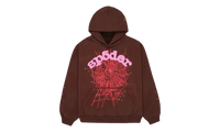 Sp 5 Der Sp5der Web Hoodie Brown