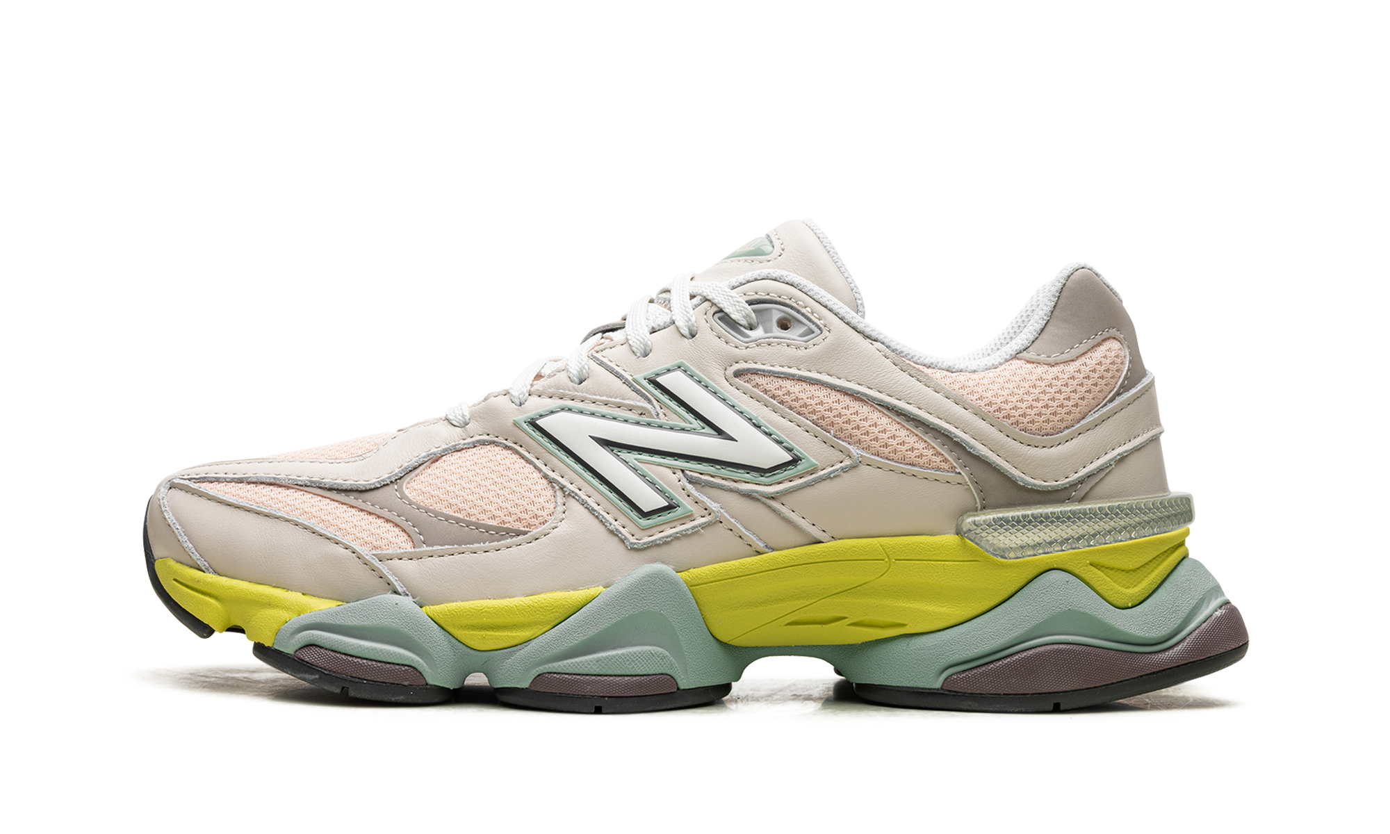 New Balance 9060 Moonbeam Vintage Rose Lime