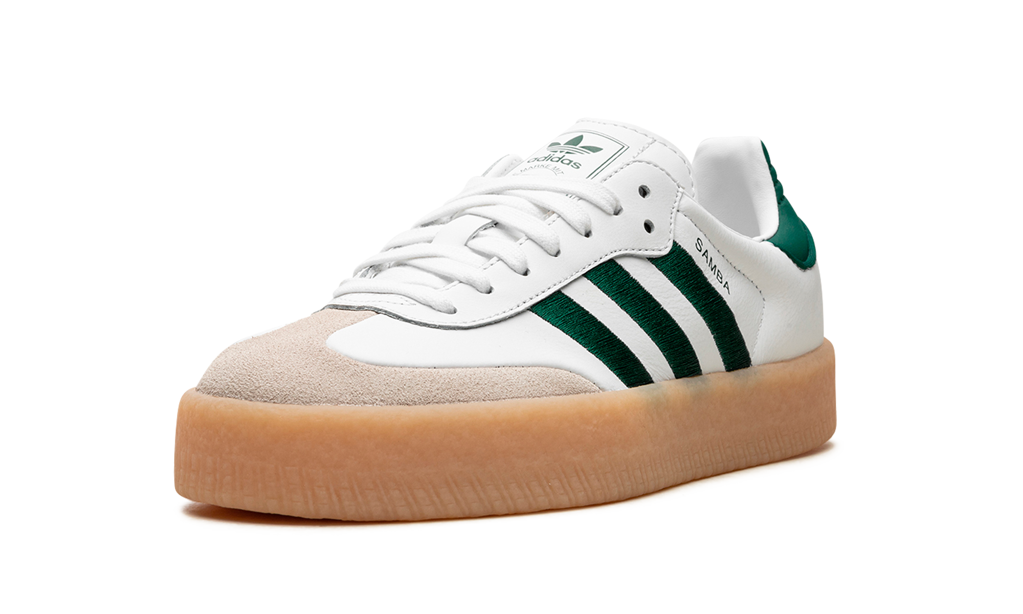 Adidas Samba White Collegiate Green Gum