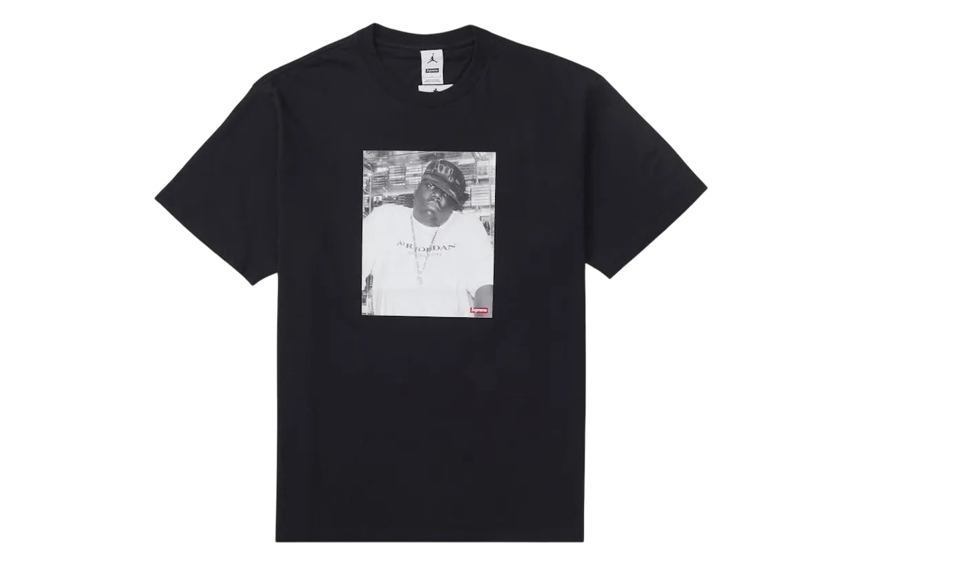 Supreme Jordan Biggie S S Top Black - SUPR - SJBSST - BLACK - apparels