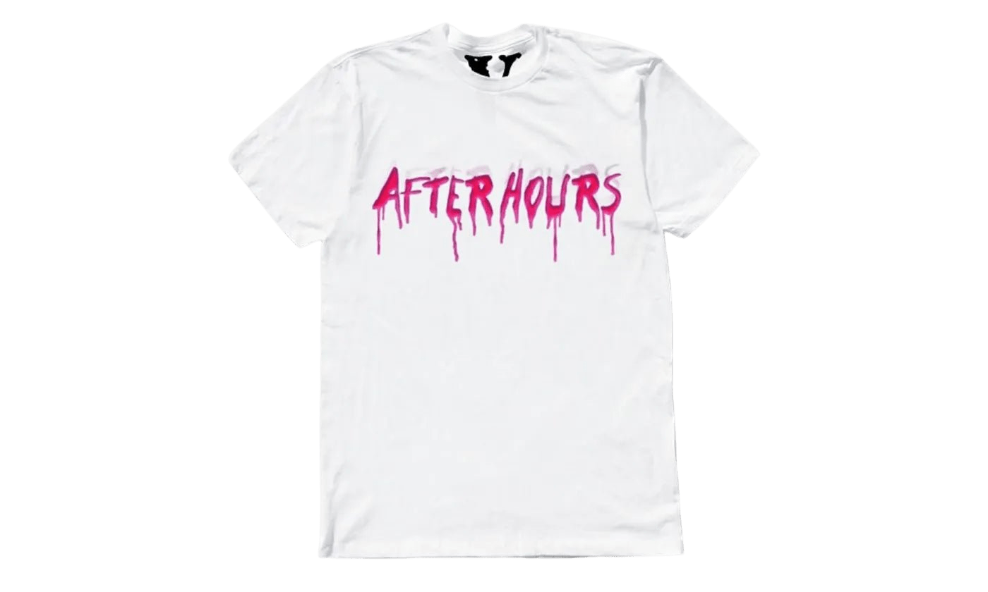 The Weeknd x Vlone After Hours Acid Drip Tee White - TW - TWXVAH - WHITE - apparels