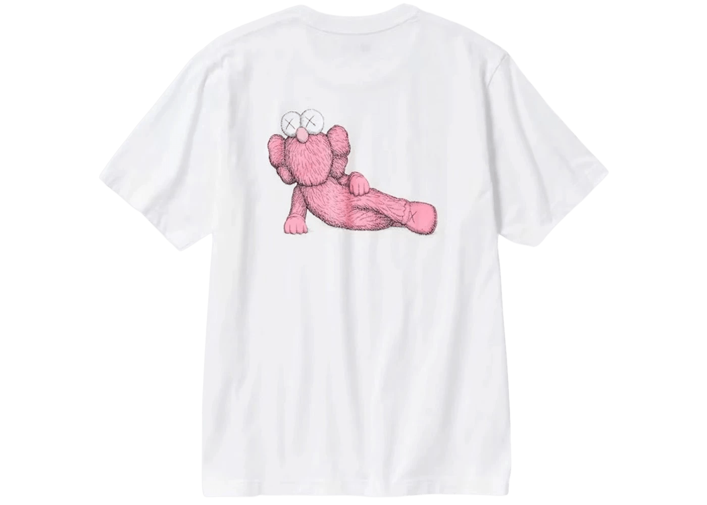 Uniqlo T-Shirt KAWS Pink Graphic - 467774 - apparels